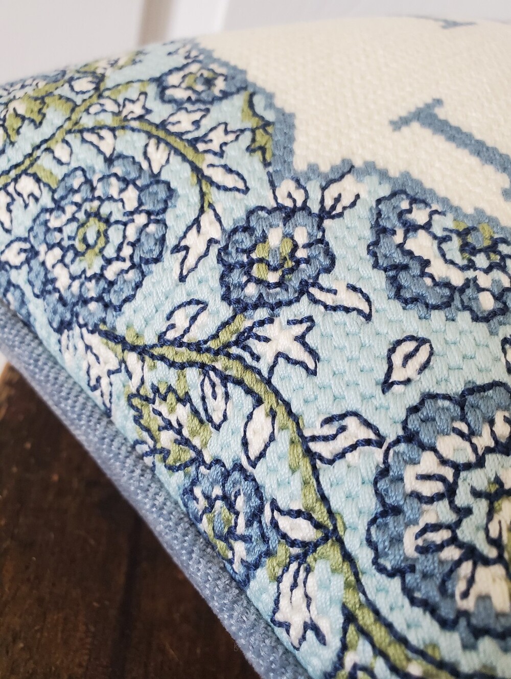 Needle Point Pillow - Picture 6 of 8